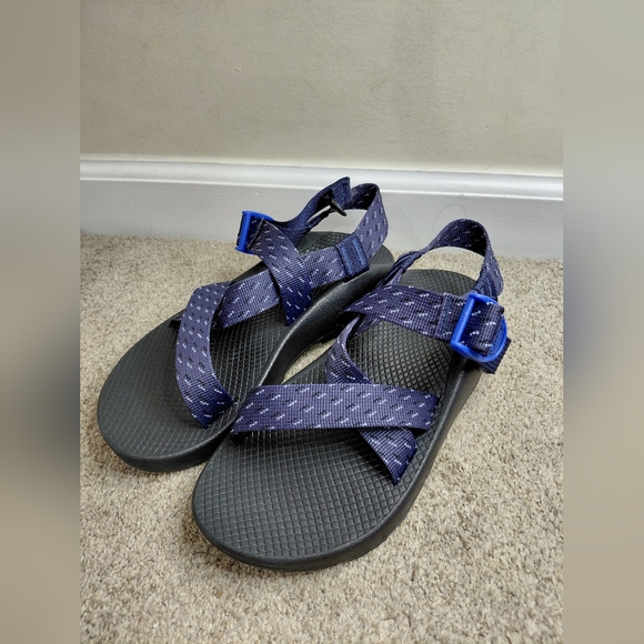 Chaco Men Size 7M Navy Blue Sandals - Picture 7 of 7